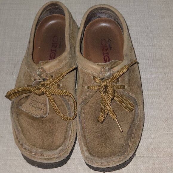 Clark’s Originals Wallabee Chukka Boots Suede Leather Size 6M main image 7